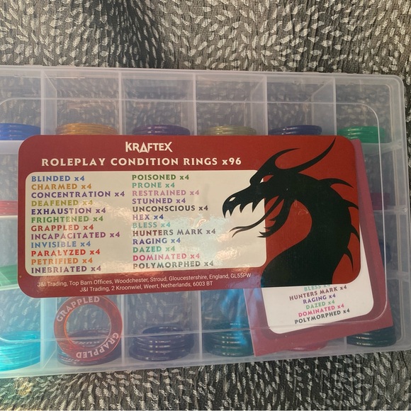 Tabletop player condition rings - Picture 2 of 2